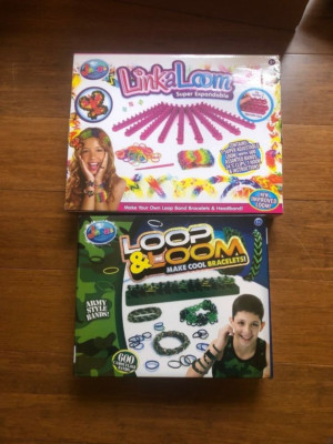 NEU Link & Loom und Loop & Loom x 2 Aktivitätsboxen / Weihnachten