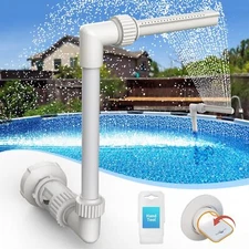 Water-Fountain Swimming-Pool Sprinkle Accessories - Waterfall above I...