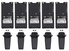 5 Pack Type-C Battery BP-210 For ICOM IC-F11 IC-F11BR IC-F11S IC-F12 IC-F12S