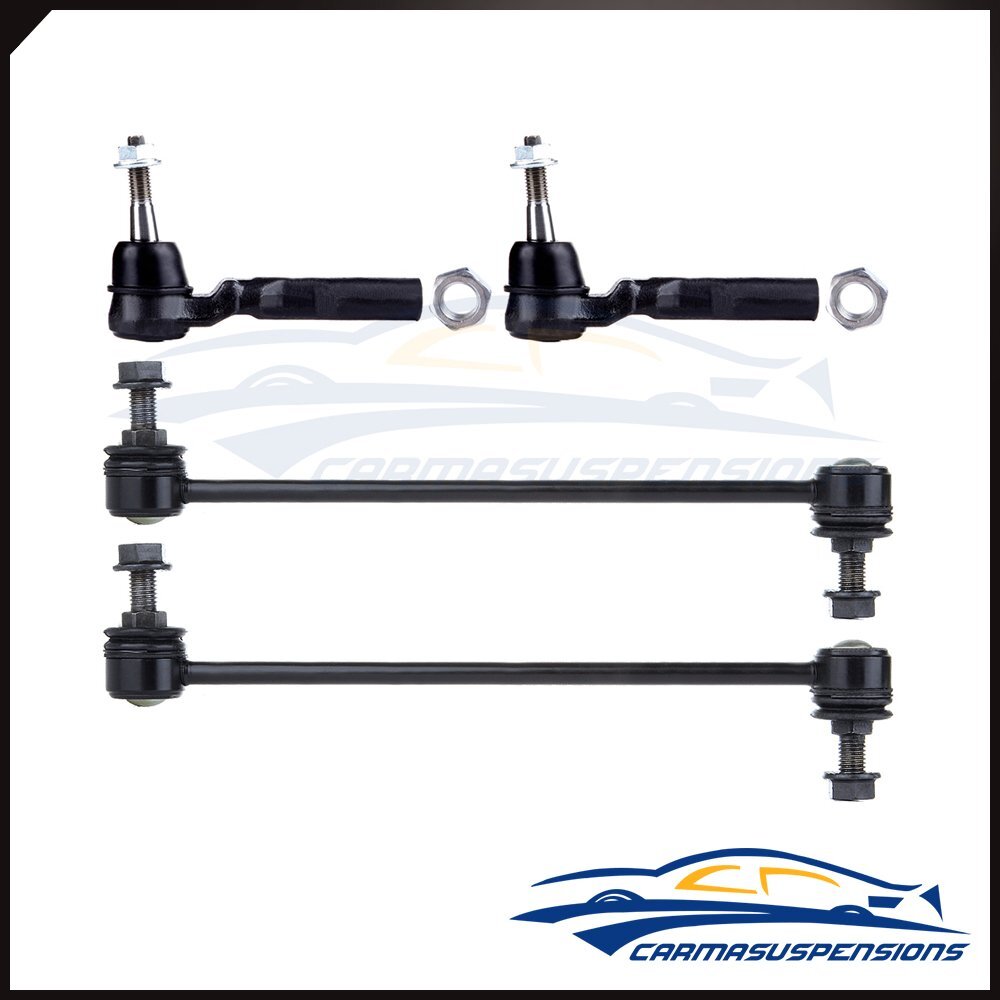 Fit for 2005-2009 Pontiac G6 4x Front Sway Bar Links Outer Tie Rod