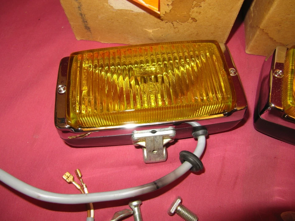 Luces de conducción antiniebla NOS Porsche 914 Bosch 1974-1976 Foto 3 de 4