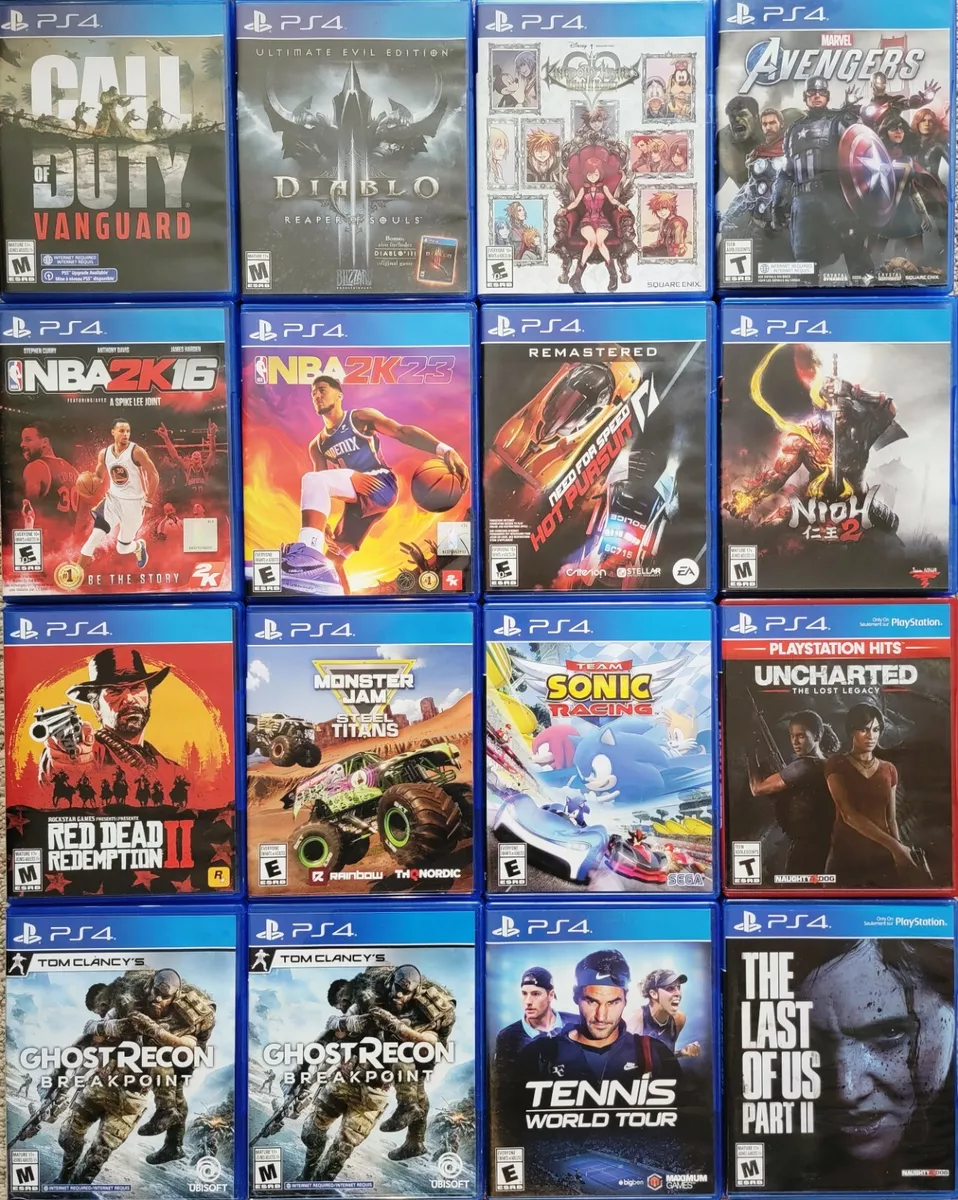 Sony PlayStation 4 PS 4 PS4 Game lot Pick Yours Ghost Recon Uncharted  Batman NHL