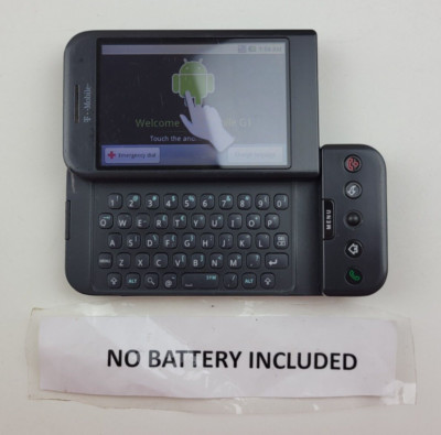 HTC Dream Google G1 (DREA100) (T-Mobile) Black Android Smartphone - J3855