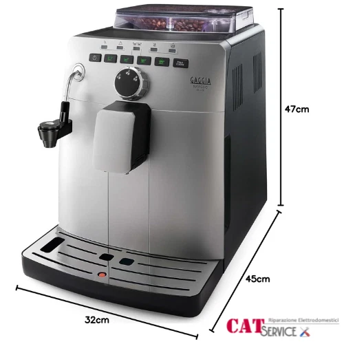 GAGGIA NAVIGLIO DELUXE CON MACINE IN CERAMICA E CON PANNARELLO AUTOMATICO - Immagine 2 di 2
