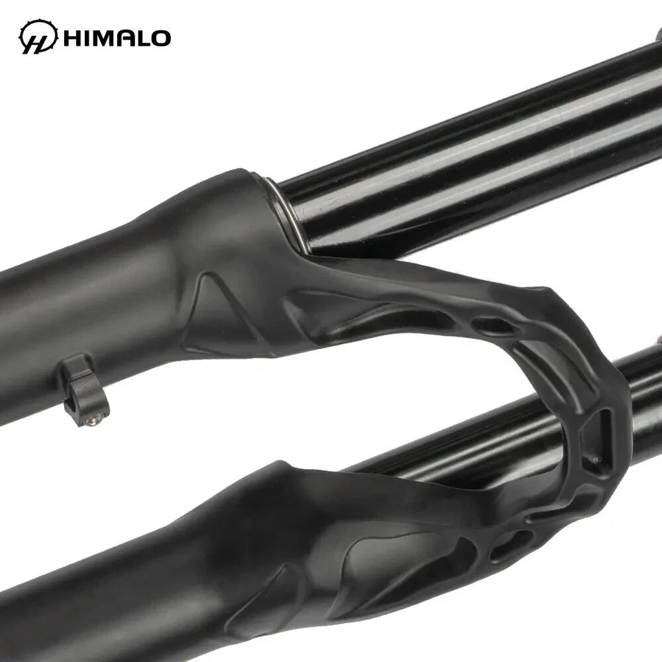 MTB Bike Double Shoulder Suspension Air Fork Thru Axle 100*15mm Travel 140mm - Image 4 of 4