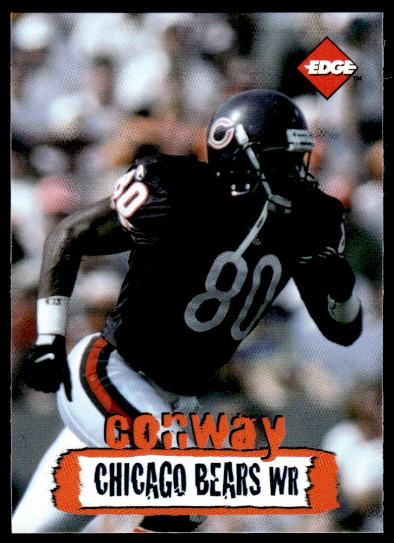 1996 Collector's Edge Football Card Curtis Conway Chicago Bears #29 8490