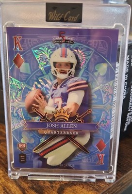 1 Of 1...5 Card Draw Stacked Deck- Back2back  Brett Favre/ Josh Allen