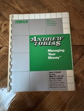 Andrew Tobias Managing Your Money IBM PC Manual Book Only