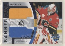 2020 Upper Deck SP Game Used NHL All-Star Banner Jersey Relics David Rittich 8tn