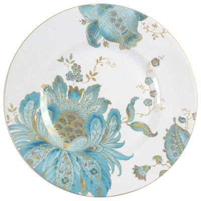 222 Fifth Eliza Teal Salad Plate 9265748