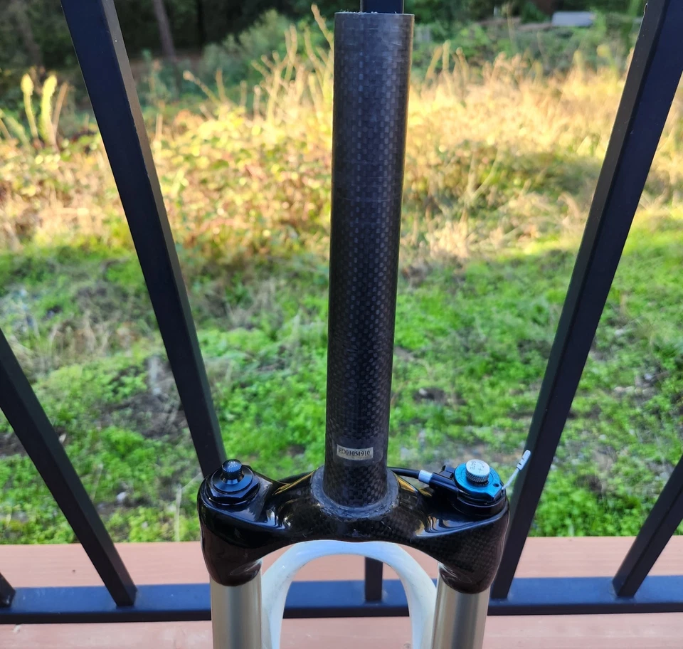 Rock Shox SID World Cup Black Box Carbon Fiber 26” Suspension Mountain Bike Fork - Image 4 of 4