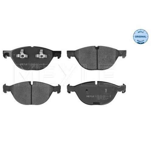 Plaquettes de frein Meyle 0252417219 résout les vibrations au freinage avant sur BMW
