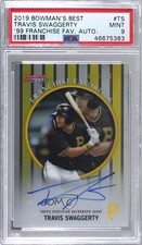 2019 Bowman's Best 1999 Franchise Favorites Travis Swaggerty PSA 9 MINT Auto 8d2