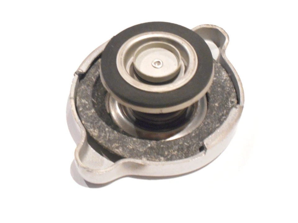 Original 61 AC 306 1961 1961E Corvette Aluminio Radiador Expansión Tanque Tapa 13 Foto 2 de 2