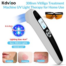 308nm Excimer UVB Phototherapy Device Face Hand Leg Skin Repair 9 Diodes 55mW
