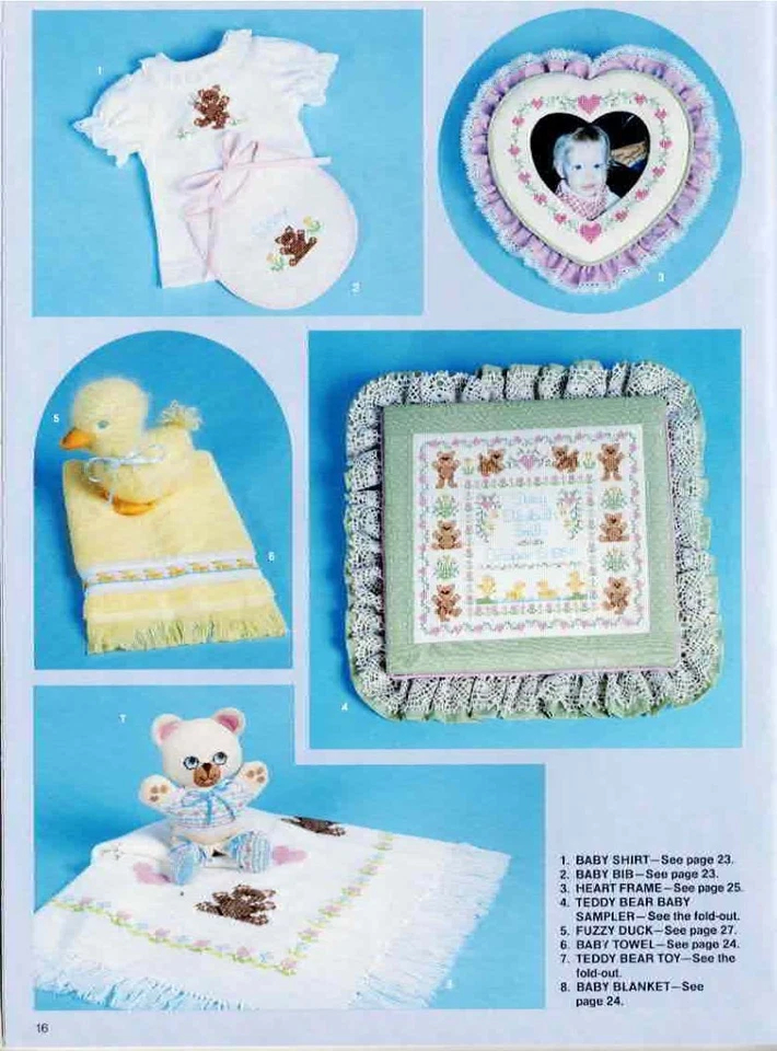 Counted Cross Stitch Designs Sampler Gifts Home Decor Current 1984 Vintage - Image 2 of 4