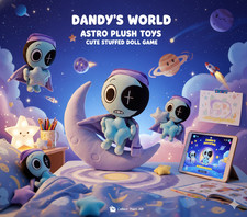 Astro Plushie Super Soft Toy from the game Dandys's World. 12" NEW