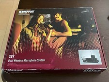 SHURE SVX288 Dual Wireless Microphone System Handheld Transmitter