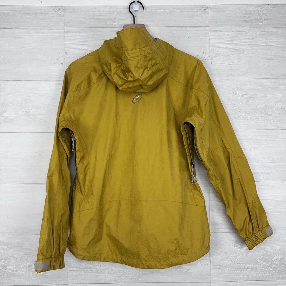 Женский дождевик Cloudveil горчичный желтый с капюшоном размер средний - Изображение 4 из 4