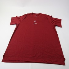 Stanford Cardinal Nike Dri-Fit Short Sleeve Shirt Men's Red New