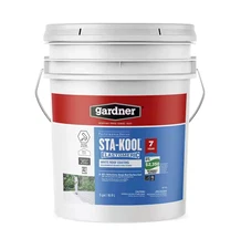 NEW Durable White Reflective 5 Gal Sta-Kool Roof Coating Cooling Elastomeric