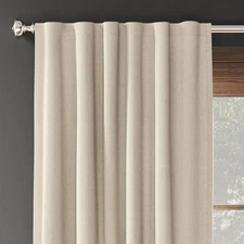 2pk 84"x50" Aruba Blackout Curtain Panels Brown - Threshold