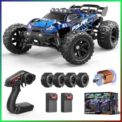 RC Auto 1:14 Offroad 4WD 40+ km/h mit 2 Akkus & 2 Reifensätzen
