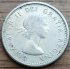 1961 Canada 10 Cents - Elizabeth II - KM#51 Silver
