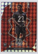 2022 Panini Mosaic Rookies Red Mosaic Prizm Daxton Hill #378 13c4