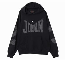 Jordan Brooklyn Collegiate Pullover Black Hoodie Sweatshirt Men  s Size S