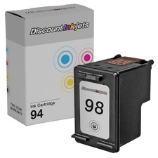 Reman 94 BLACK Ink Print Cartridge for HP 94 Officejet H470 6210 7310