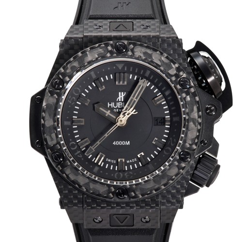 HUBLOT King Power 731.QX.1140.RX Automatic winding 48mm Black Carbon Rubber