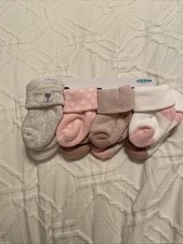 Carter's Just One You 8pk Baby Girls' Alt Terry Socks