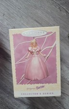 Vintage 1996 Hallmark Keepsake Springtime Barbie Ornament Collector Series Boxed
