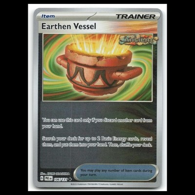 Earthen Vessel #106 2025 Scarlet - Violet Series - Prismatic Evolutions Uncommon