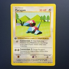Porygon [1st Edition] #39 Prices | Pokemon Base Set | Pokemon Cards