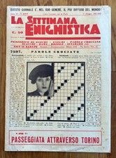 LA SETTIMANA ENIGMISTICA numero 177 del 1° Giugno 1935