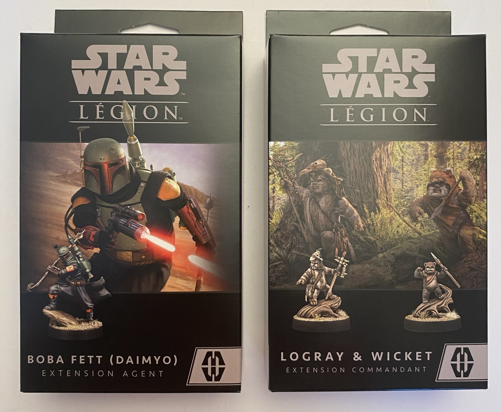 Star Wars Légion lot de figurines Boba Fett et Ewoks pour vos soirées jeux de société