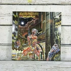 Authentic IRON MAIDEN SOMEWHERE IN TIME EMI 1986 LP Vinyl Record Vintage