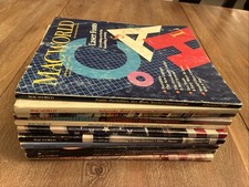 VTG Macworld Computer Macintosh Magazines Lot Of 11 Issues 1987 Feb-Dec