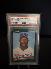 Bo Jackson Rookie Cards and Memorabilia Guide 31