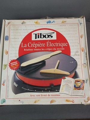 Tibos Krampouz Large La Crêpiére Electric 13'' Crepe Maker 1300W  France Open Box