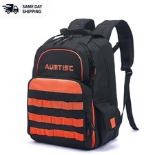 Professional Tool Backpack with 49 Pockets - Perfect for Electricians & More
