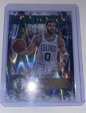 JAYSON TATUM 2025 TOPPS CHROME SERENITY RAYWAVE NBA CARD #SY-7