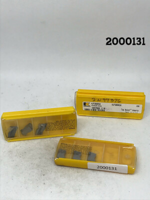 NJF3008R20 K68 New Lot of 9 Kennametal Tungsten Carbide Threading Inserts