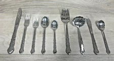 International Silver LYON * AMERICANA Satin Stainless Flatware CHOICE (99)