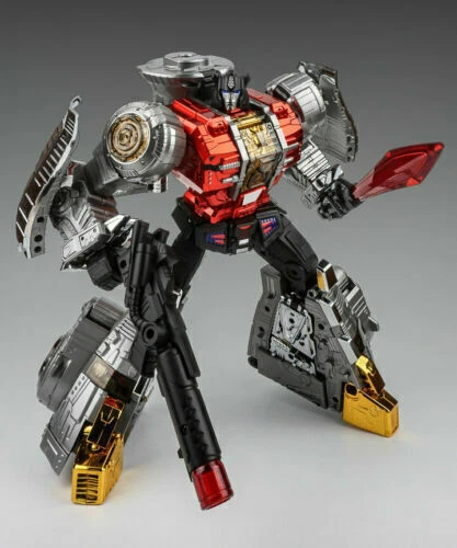 GIGAPOWER GP HQ-04R HQ 04R Dinobots Sludge Chrome Ver. Reissue Figure Gift - Image 3 of 4
