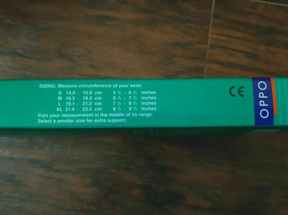 OPPO 1082 Wrist Splint Brace Support Splint Carpal Arthritis Sprain size-S - Image 4 of 4