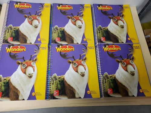 Wonders Teacher Edition Grade 5 Set Unit 1-6 McGraw Hill