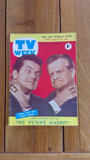Vintage TV Week Magazine 1960 Sydney August 25 Bobby Limb + Buster Fiddess